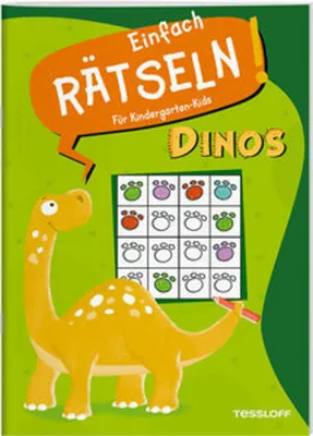 Produktbild von Einfach rätseln! Für Kindergarten-Kids. Dinos