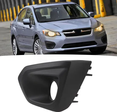 Produktbild von Nebelscheinwerferabdeckung, schwarz, hochfeste Frontstoßstangenblende, Ersatz für Impreza 2012–2014, links, OE: 57731FJ010, 57731FJ001