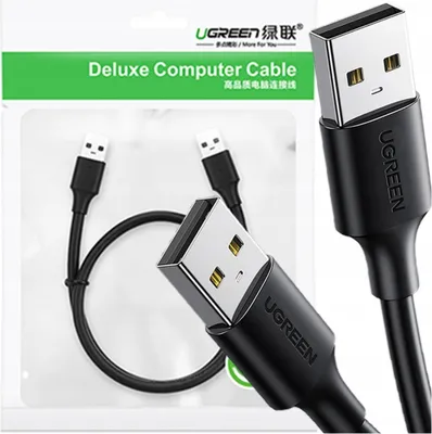 Image de Câble Ugreen Usb - Usb 2.0 480Mb/S 3M Czarny (Us102)