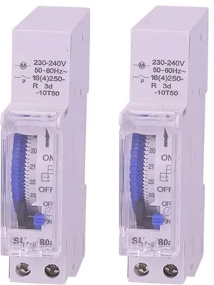 Immagine prodotto di Temporizzatore meccanico da 15 minuti per scale e controllo orario