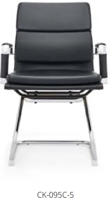 Immagine prodotto di Sedia in Pelle finta nera, moderna ed elegante, confortevole
