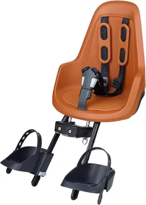 Image de Bobike One Mini Siège enfant avant Pour vélo Orange Max 15 kg Garçon Orange Max 15 kg