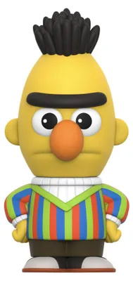 Productafbeelding van Sesamstraat FUN! FUN! Zachte vinylfiguur, serie 02, Bert, 13 cm