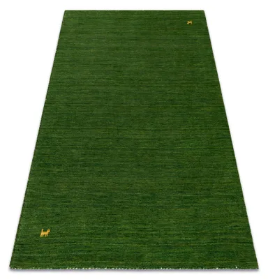 Immagine prodotto di Tappeto in lana GABBEH LOOM verde - TESSUTO A MANO spesso verde 120x175 cm