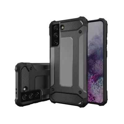 Immagine prodotto di Custodia Ibrida Per Samsung Galaxy S23+ Custodia Ibrida Corazzata Nera