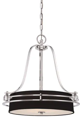 Obrázek produktu pro Závěsné svítidlo, stropní lampa, kovové sklo, D 58,4 cm