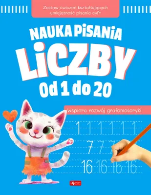 Obrázek produktu pro Čísla od 1 do 20 – Nácvik psaní