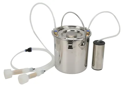 Productafbeelding van Geitenmelkmachine 7 Liter - Draagbare Melkmachine - Geurloos en Eenvoudig te Reinigen