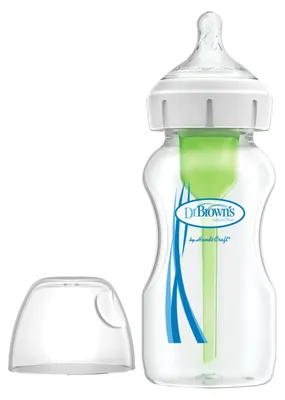 Immagine prodotto di Biberon Dr. Brown's Options+, collo largo, anti-coliche, capacità 270 ml