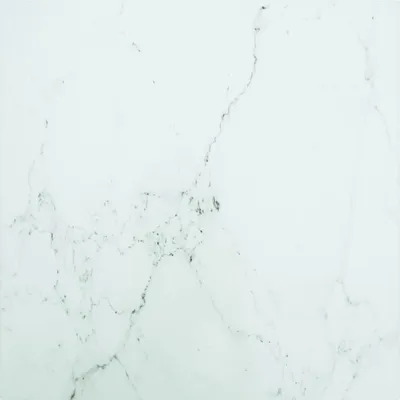 Obrázok produktu pre Maison Exclusive – doska stola, biela, 60 x 60 cm, 6 mm tvrdené sklo s mramorovým vzorom