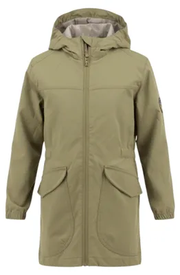 Produktbild von Jack Jacke Wolfskin Treasure Hunter Parka Outdoor Wind Grün 1608291-4288 Größe 128