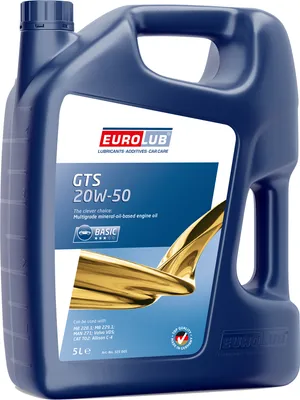 Produktbild von GTS SAE 20W-50 Motoröl - 5 L