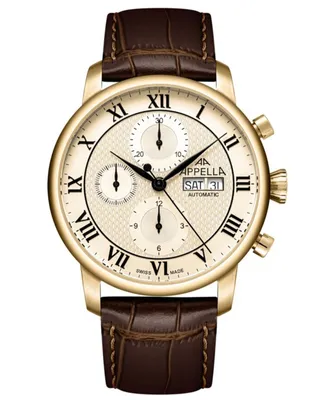Produktbild von Appella Herrenuhr Classic Automatik Chronograph Appella-L70010.1B31ACH