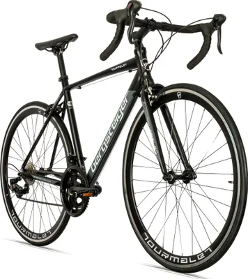 Produktbild von Bergsteiger Tourmalet 28 Zoll Rennrad, Aluminium Gravelbike mit Shimano 14 Gang-Schaltung, Gewicht nur 11 kg, Gravel Bike geeignet für Herren & Damen ab 170 cm