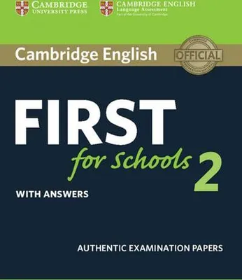 Obrázek produktu pro Cambridge English First for Schools 2. Student's Book with answers