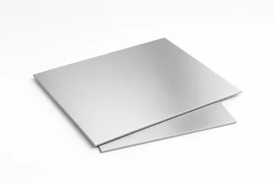 Produktbild von Edelstahlblech | Stärke 1,5 mm | Edelstahl 1.4301 | V2A Blech | Blechzuschnitt 150 mm x 150 mm | foliert | Blechstreifen | von Stahlog