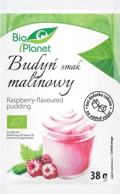 Obrázok produktu pre MALINOVÝ PUDING SMALINAMI 38 g -PLANÉTA