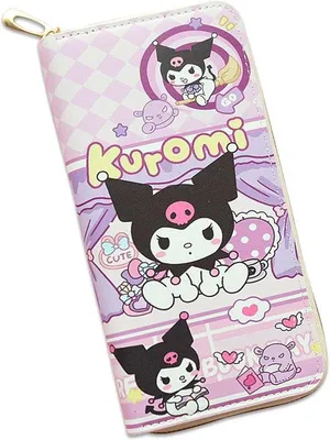 Produktbild von Famanu Geldbörse Kuromi Lange Portemonnee - Kunstleder