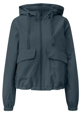 Produktbild von s.Oliver Outdoor-Jacke sportiv Regular Fit kurze Länge mit Kapuze und Reißverschluss