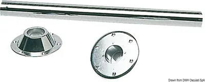 Produktbild von Osculati Table Leg 70cm Tisch für Boote, Stuhl für Boote