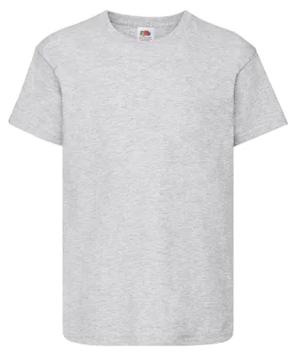 Produktbild von Fruit of the Loom Kids Original T-Shirt Farbe: graumeliert Größe: 164