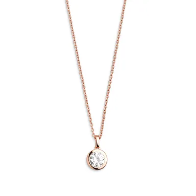 Produktbild von Xenox XS7285R Kette mit Anhänger Silver Circle Zirkonia Silber Rosé
