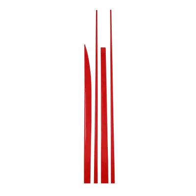 Image de Profilé universel de course, rouge, longueur 180 cm