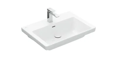 Produktbild von Villeroy & Boch V&B Schrankwaschtisch SUBWAY 3.0 650x470mm m ÜL mit HL we C+