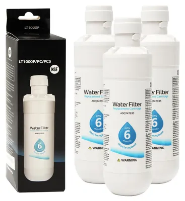 Productafbeelding van Waterfilter voor koelkast, vervanging voor Kenmore 9980 LT1000P, 3 stuks