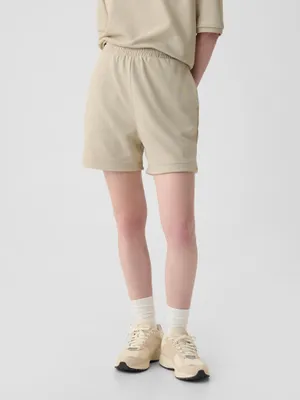 Produktbild von GAP Damen Sweat-Shorts XL mit Logo, elastischem Bund und Seitentaschen
