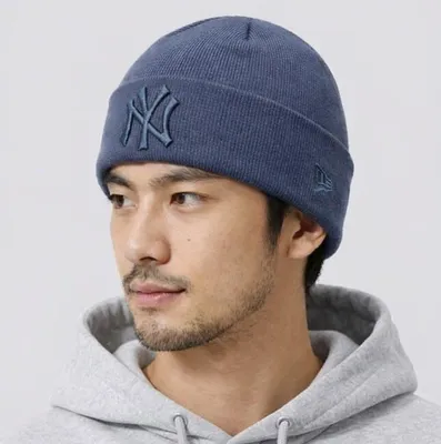 Image de New Era Damen Wintermütze - New York Yankees midnight navy