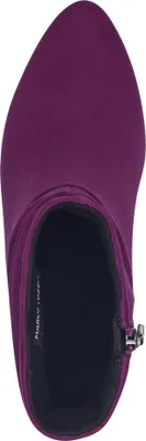 Produktbild von MARCO TOZZI Damen Stiefelette Blockabsatz geraffter Schaft 2-25307-41, Größe:39 EU, Farbe:Violett