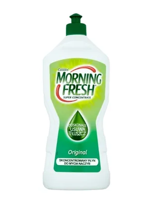 Zdjęcie produktu dla Płyn Do Mycia Naczyń Morning Fresh 900 Ml Original Usuwa Tłuszcz