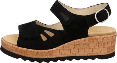Produktbild von Waldläufer Komfort Sandalen H-Wiebke Damen 31373630353833 Schwarz 38 1/2 EU