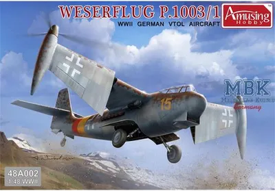 Produktbild von AMUSING HOBBY AH48A002 Weserflug P.1003/1