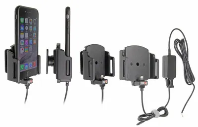 Immagine prodotto di Supporto per dispositivi Brodit 527666 con funzione di ricarica - per smartphone - Apple iPhone SE 2a generazione 2020, Apple iPhone 6, Apple iPhone 7 e altri