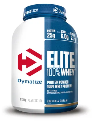 Immagine prodotto di Dymatize 100% Elite Whey- 2170 g Cookies& Cream
