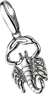 Produktbild von Charm Giorgio Martello Milano Sternzeichen Skorpion, Silber 925 Silber Onesize