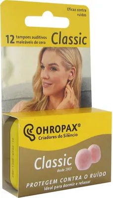 Produktbild von Ohropax Classic Wax Earplugs 12 Einheiten