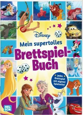 Immagine prodotto di Disney Kreative Beschäftigung: Mein supertolles Brettspiel-Buch