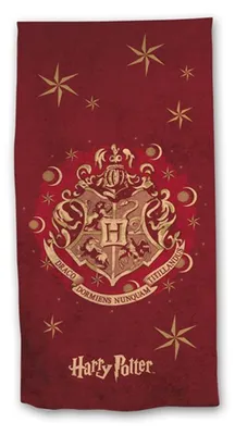 Produktbild von Harry Potter Badetuch Strandtuch Hogwarts Handtuch XXL Badehandtuch 70 x 140 cm Baumwolle