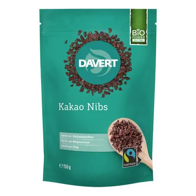 Obrázek produktu pro Kakaové kousky Davert, 150 g (12)