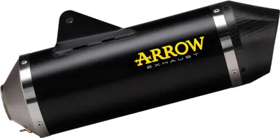Immagine prodotto di Marmitta slip-on ARROW race-tech alluminio scuro con fondello carby per KTM 690 smc r