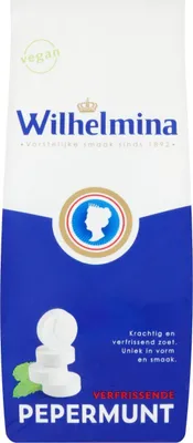 Produktbild von Wilhelmina Veganer Pfefferminzblock 10 x 200 Gramm