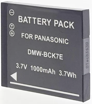 Produktbild von Batterie kompatibel mit PANASONIC DMW-BCK7E - panasonic
