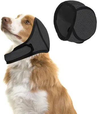 Imagen del producto de Protectores auditivos para perros, impermeables, ajustables, ideales para el baño y la natación