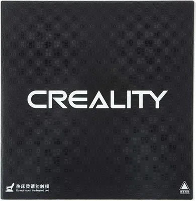 Produktbild von Creality 4004090035 - 3D tabuľka z uhlíkového skla - čierna