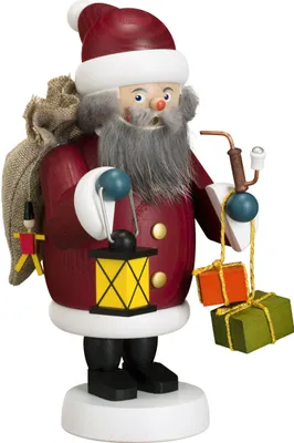 Produktbild von Weihnachtsmann (20cm) Räuchermann von Seiffener Volkskunst
