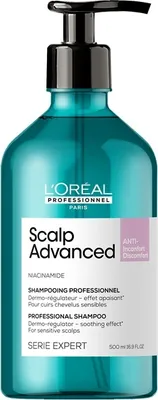 Image de L'Oréal Professionnel Série Expert Scalp Advanced Shampooing apaisant, 500ml
