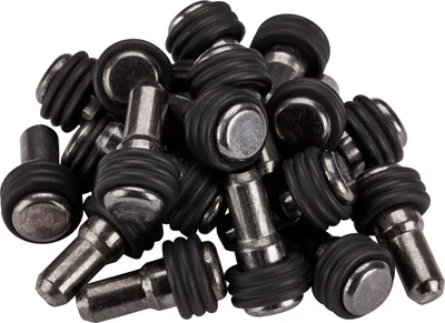 Produktbild von 20 Stück Regalbodenträger OR für Ø 5 mm Bohrloch schwarz Fachbodenträger mit Gummiauflage Steckbodenträger für Glasplatten Regalhalter Steckmontage Fachträger von SOTECH